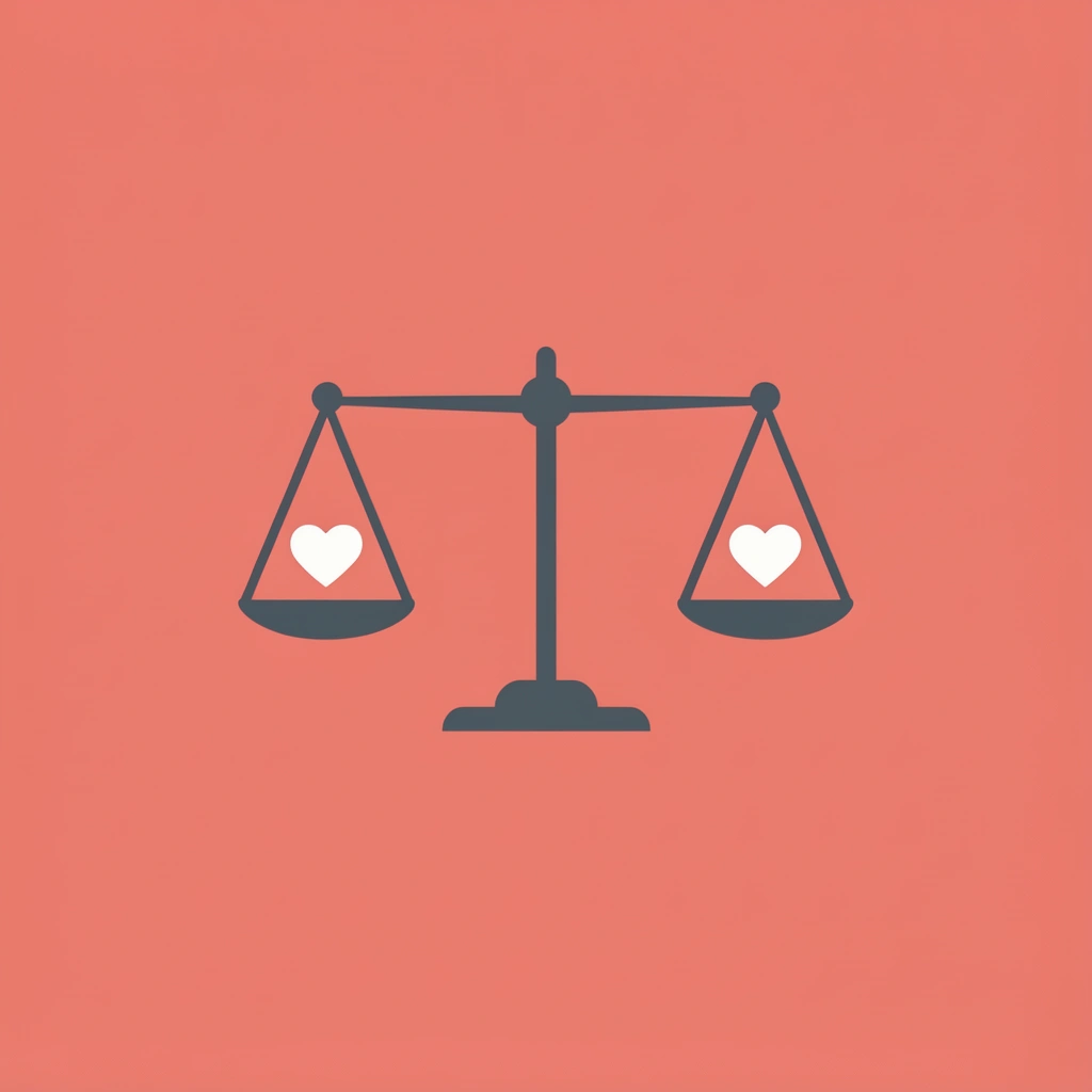 Balance scale showing accessibility on one side and intensity on the other, representing the dual benefits of Lagree