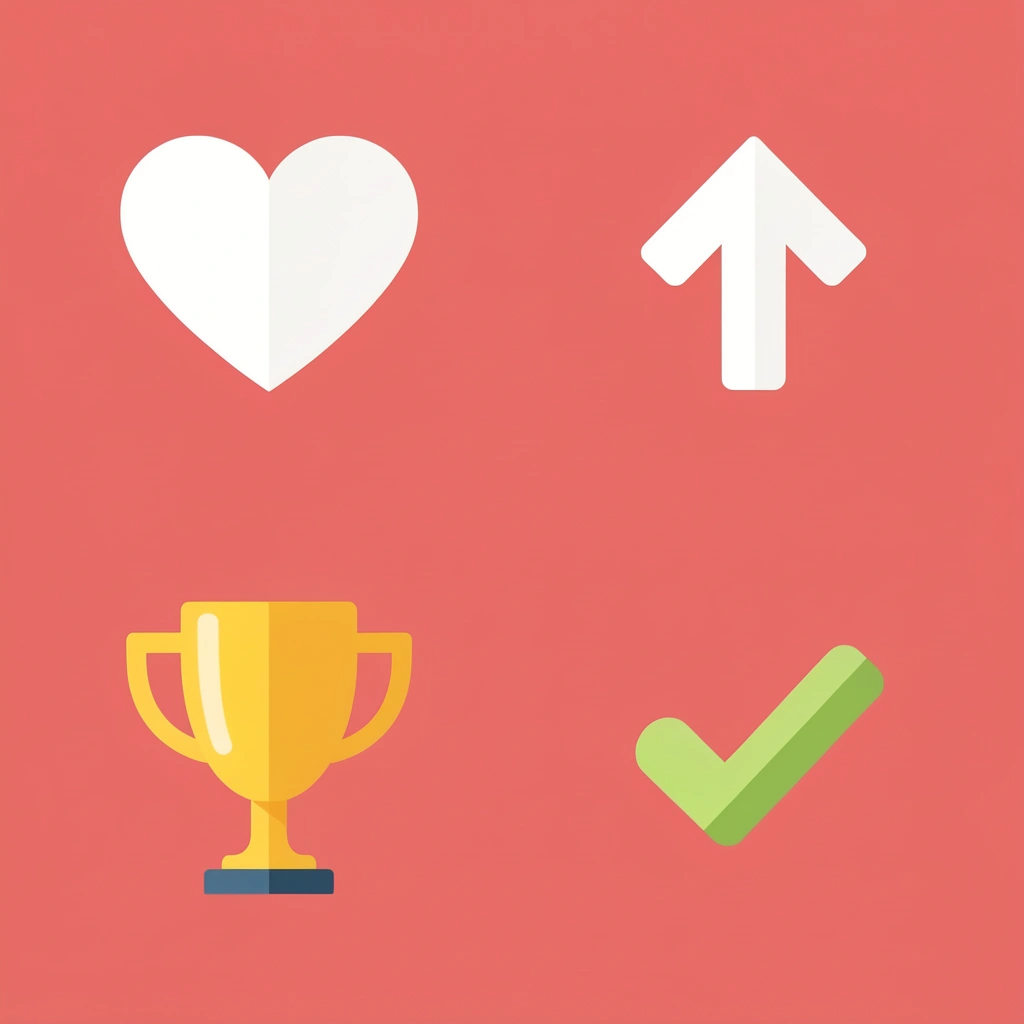  Four-box grid showing strength, cardio, muscle tension, and body composition results