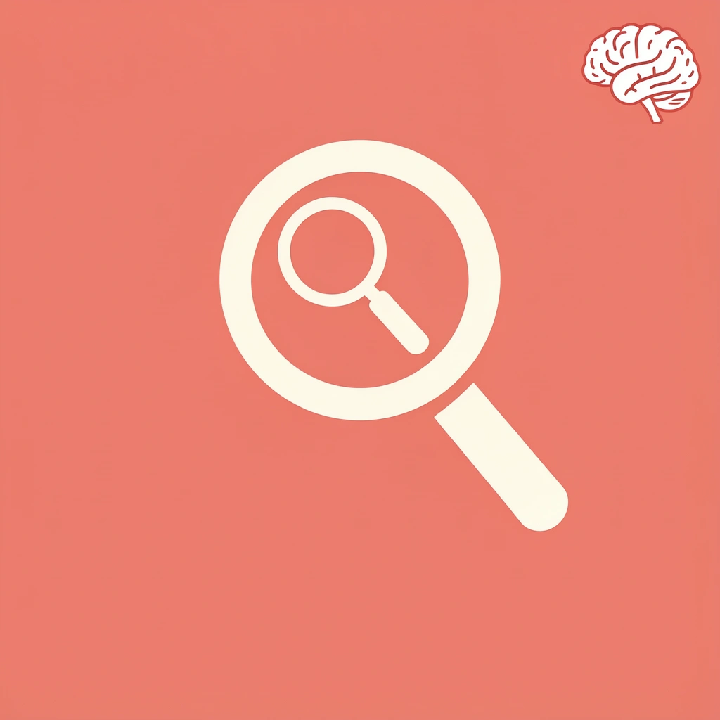  Magnifying glass focusing on the complex underlying causes of hip tightness - Yoga Poses for Hip Flexibility