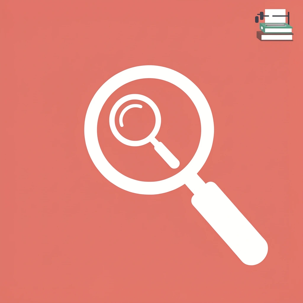 Magnifying glass focusing on desk-related physical issues like weak core stability - Corporate Wellness Packages

