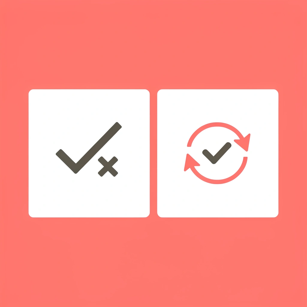 Before and after comparison showing checkbox completion versus lasting behavioral transformation - Corporate Wellness Events Cost