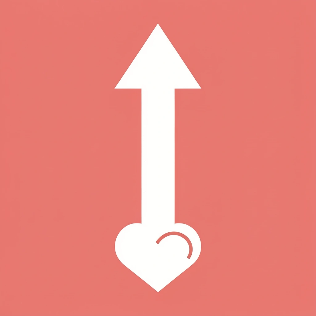 Upward arrow showing growth in workplace wellness and employee productivity - Wellness Walks for Corporate Events