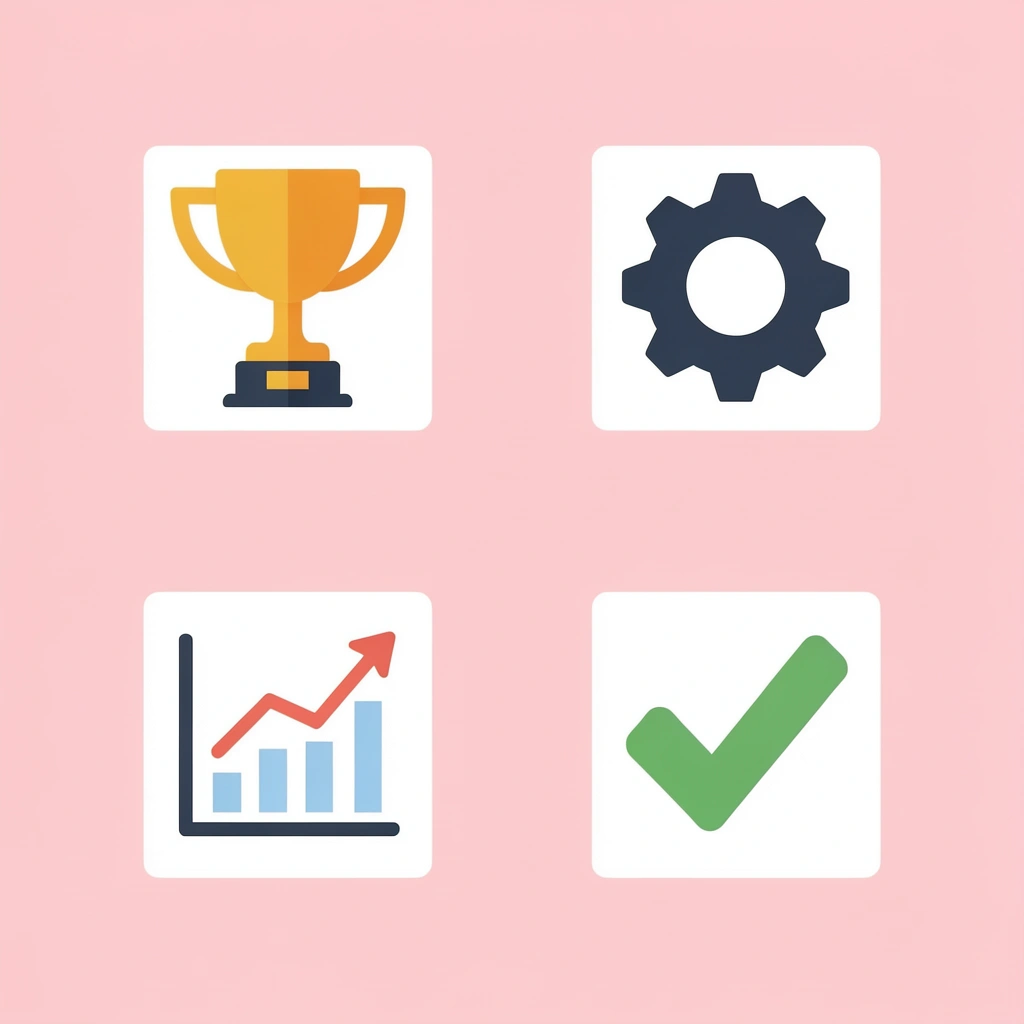 Four-box grid highlighting expert instruction, efficient methodology, measurable results, and professional schedules - Wellness Activities for Employees