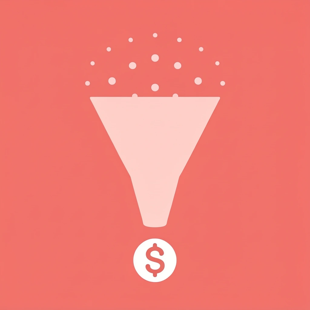 Funnel showing $60 billion entering at the top, narrowing down to represent declining participation over months - Employee Wellness Event Ideas