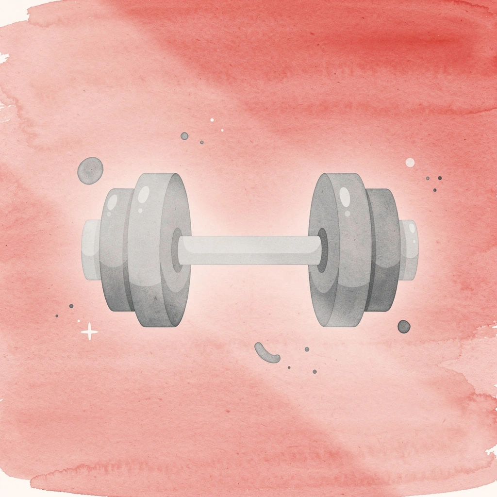 Dumbbell icon representing strength training