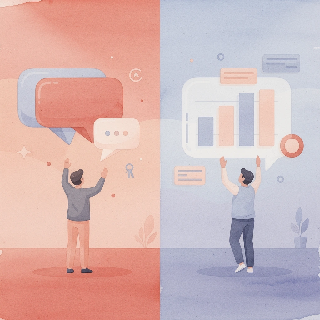 Split scene showing heavy weightlifting versus other forms of resistance training