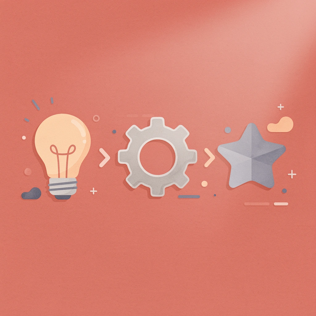 Three icons showing protein, energy, and simplicity