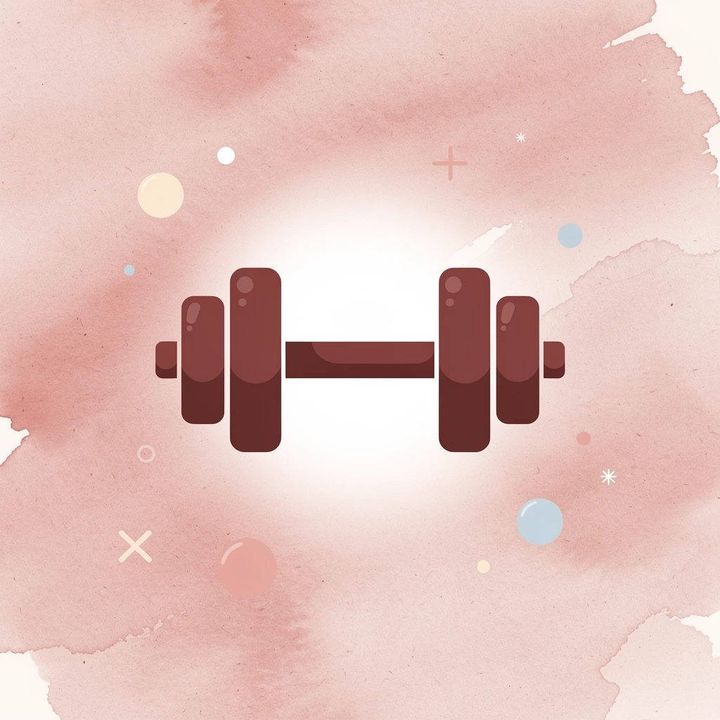Dumbbell icon representing Lagree full-body training method