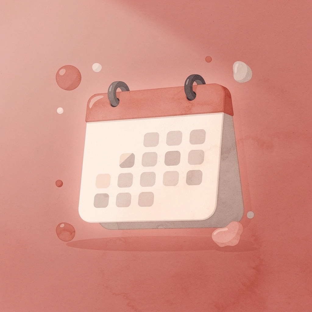 Calendar icon representing weekly workout structure