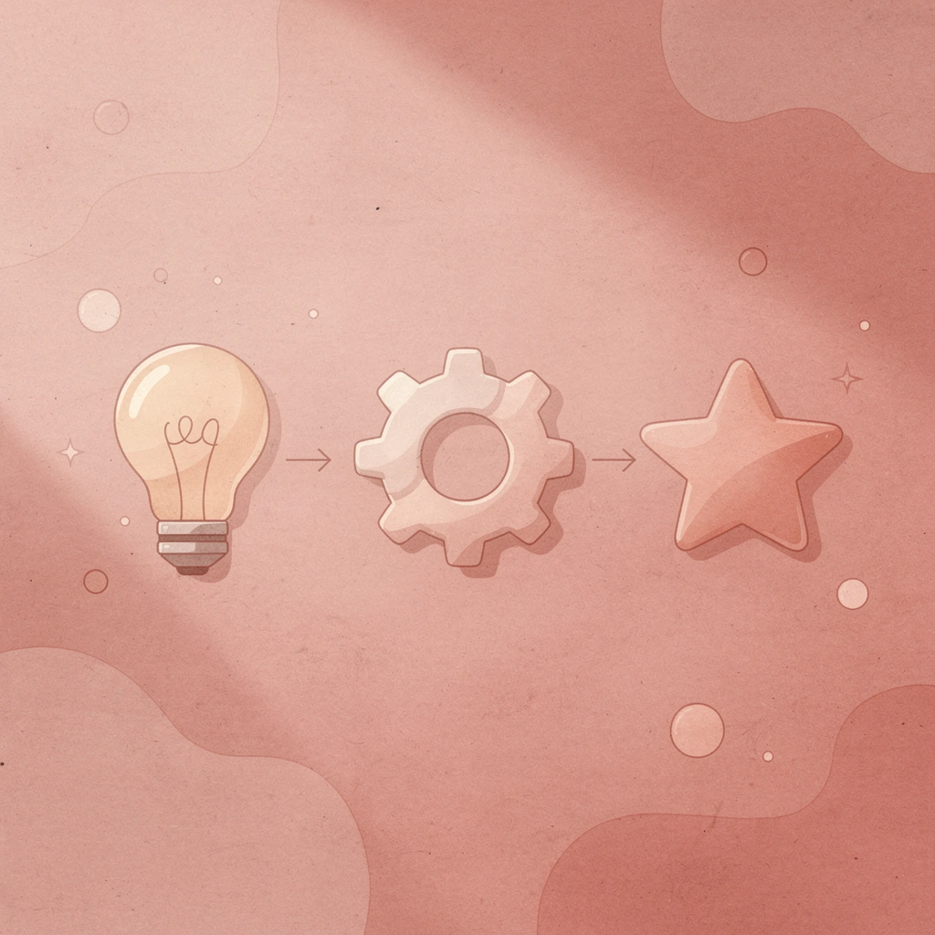 Three icons showing exercise progression stages