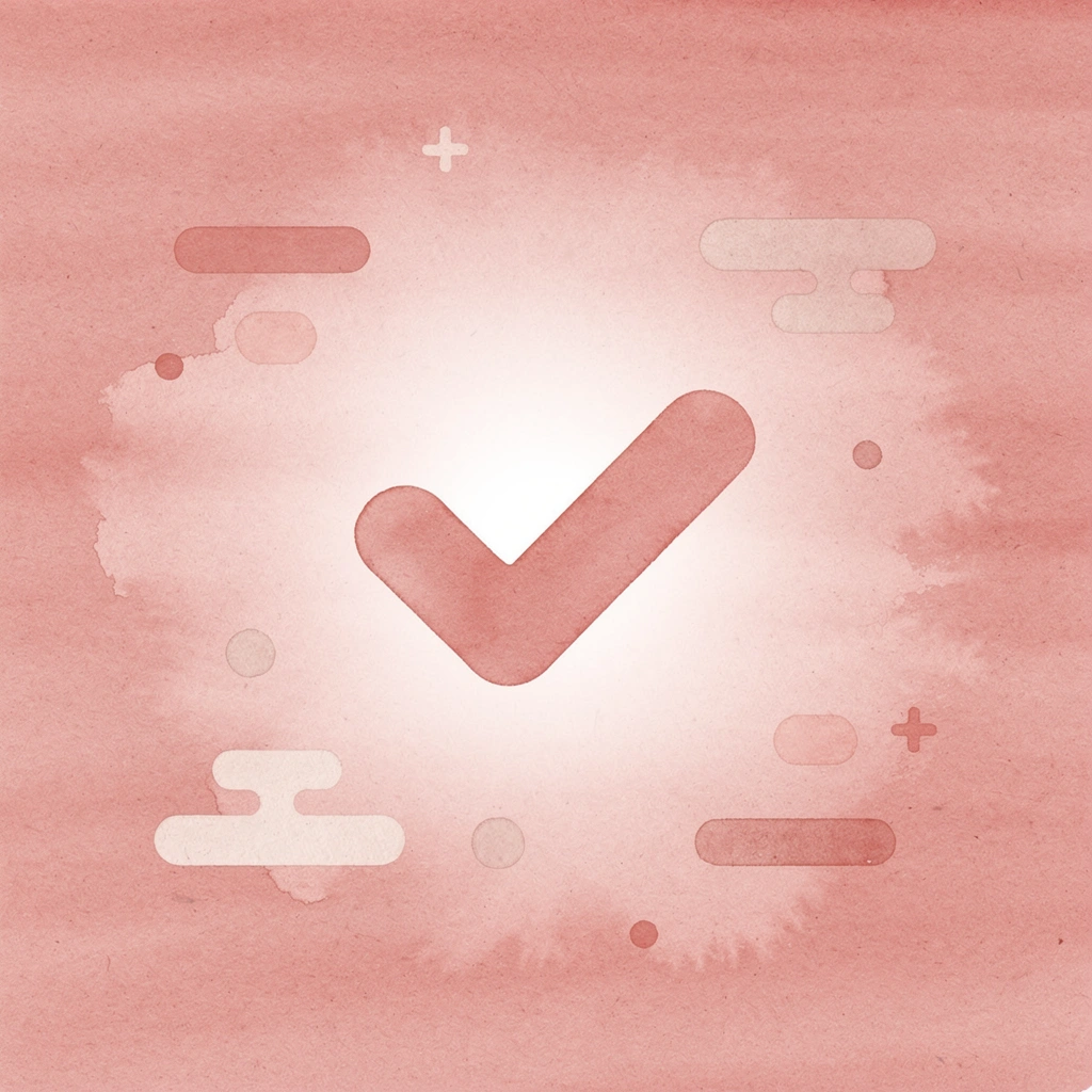 Checkmark icon representing functional recovery readiness