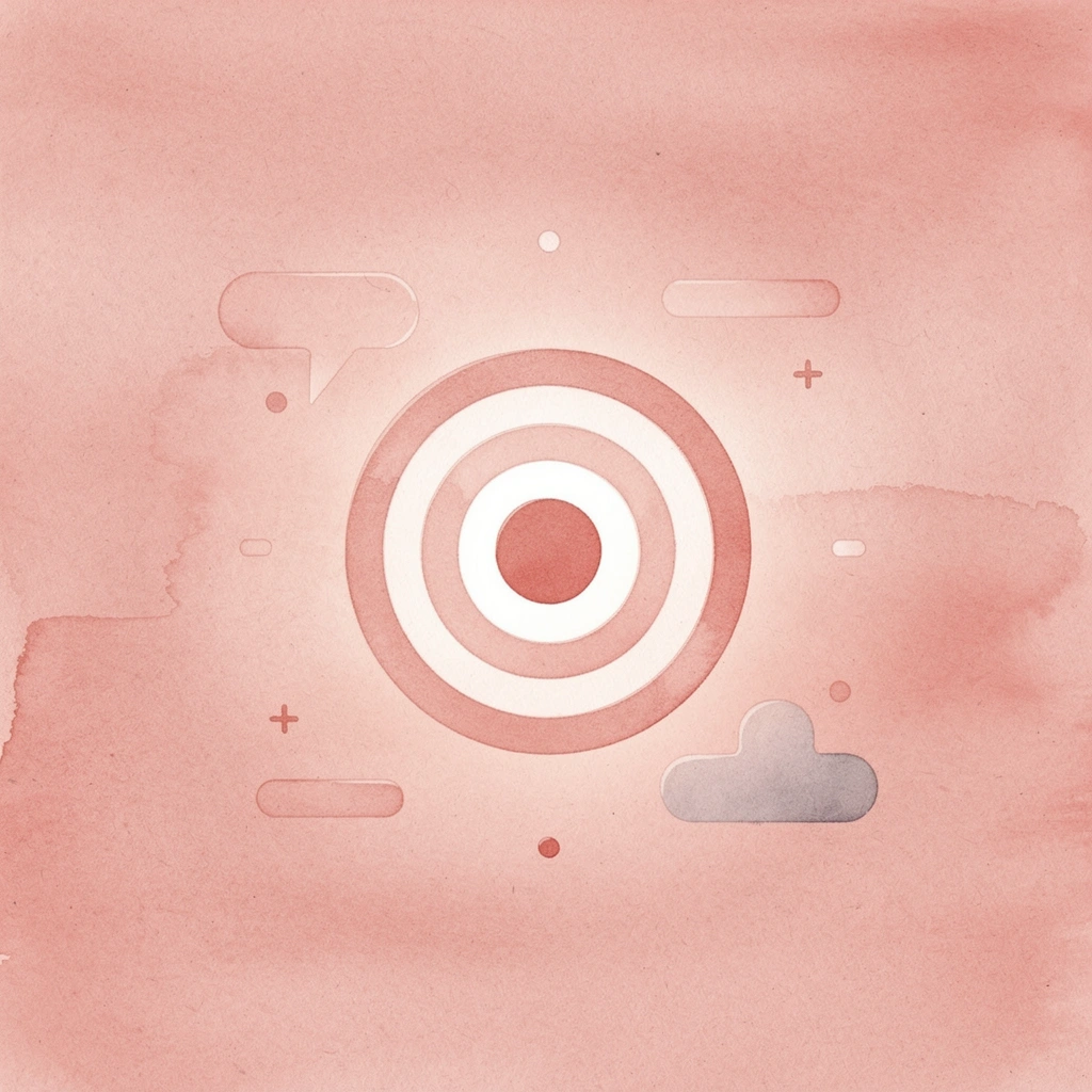 Target icon representing key focus point