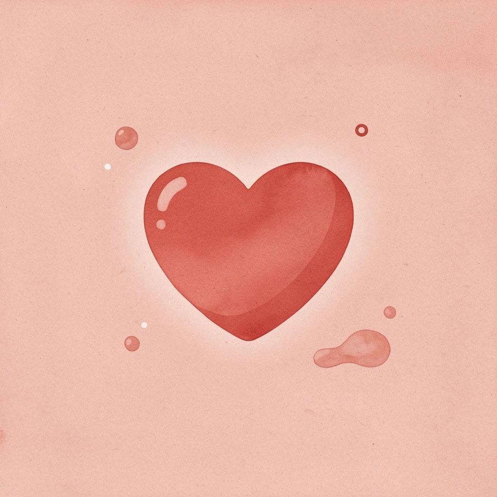 Heart icon representing listening to your body