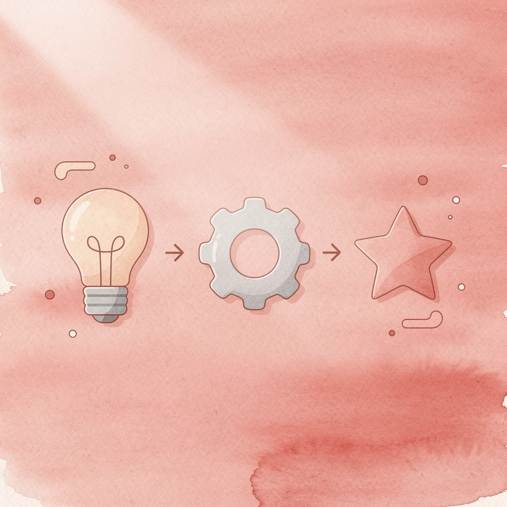 Three connected icons showing how traditional exercises worsen core issues
