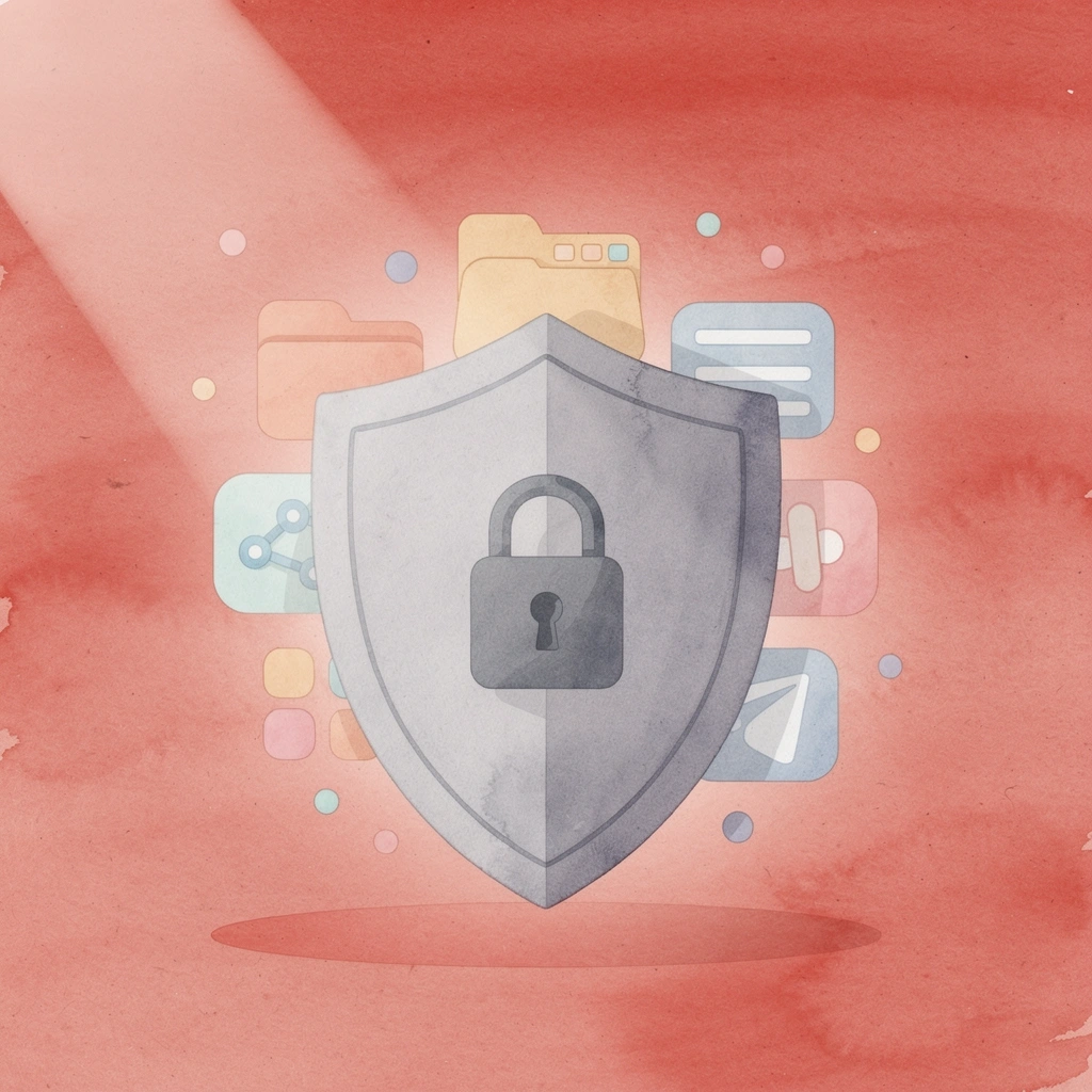 Shield protecting vulnerable areas during postpartum recovery