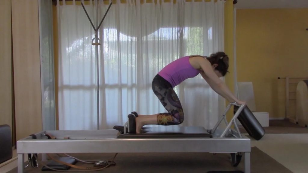 Pilates Reformer Moves Names - knee stretch series named