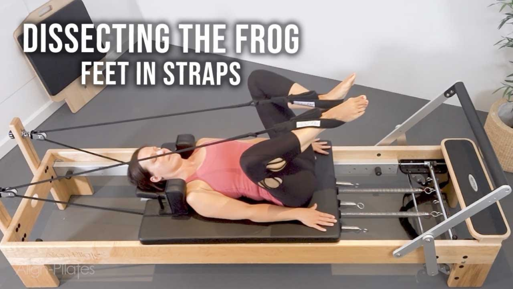 Pilates Reformer Moves Names - lower body category feet