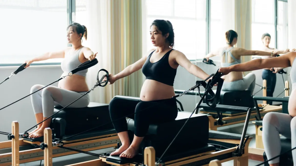 Can You Do Reformer Pilates While Pregnant - birth preparation through breath
