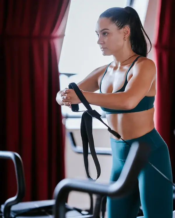 Abs & Arms 45 Lagree class at Blood, Sweat & Tears