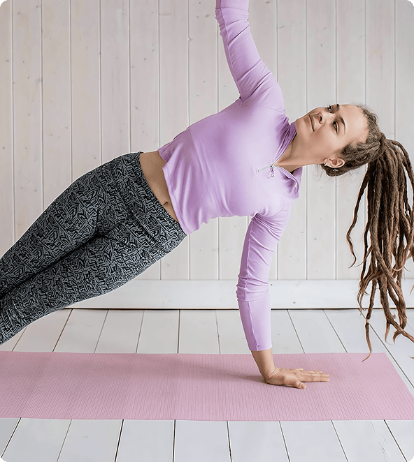 Pilates mat exercise
